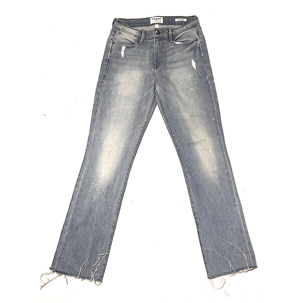 Frame Le High Straight Jeans